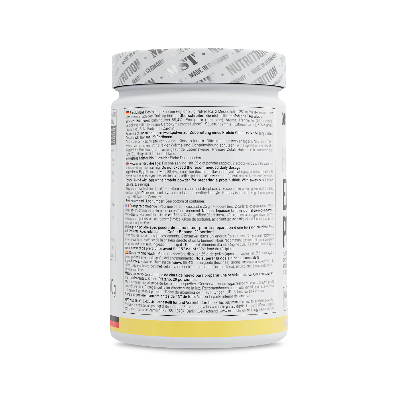 Best Egg Protein 500 g Banana - Image 3