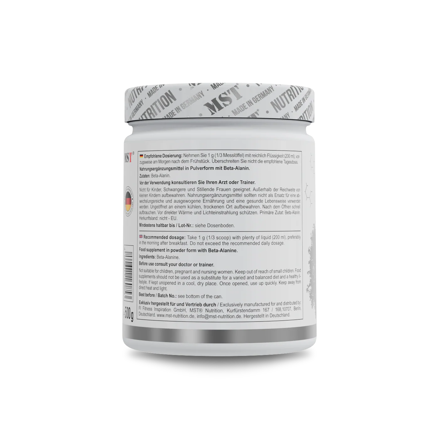 Beta Alanine 500 g Unflavored - Image 4