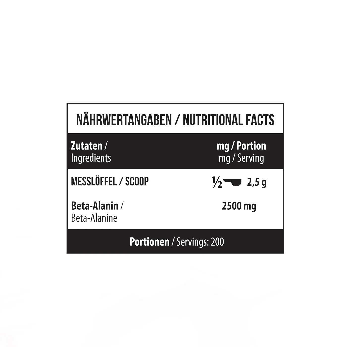Beta Alanine 500 g Unflavored - Image 8