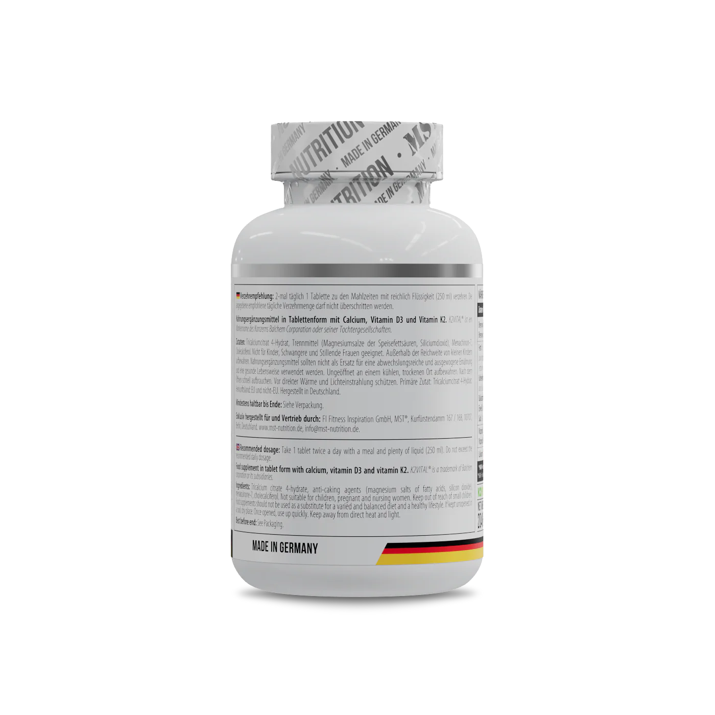 Calcium Citrate D3 K2VITAL® 120 Tab - Image 3