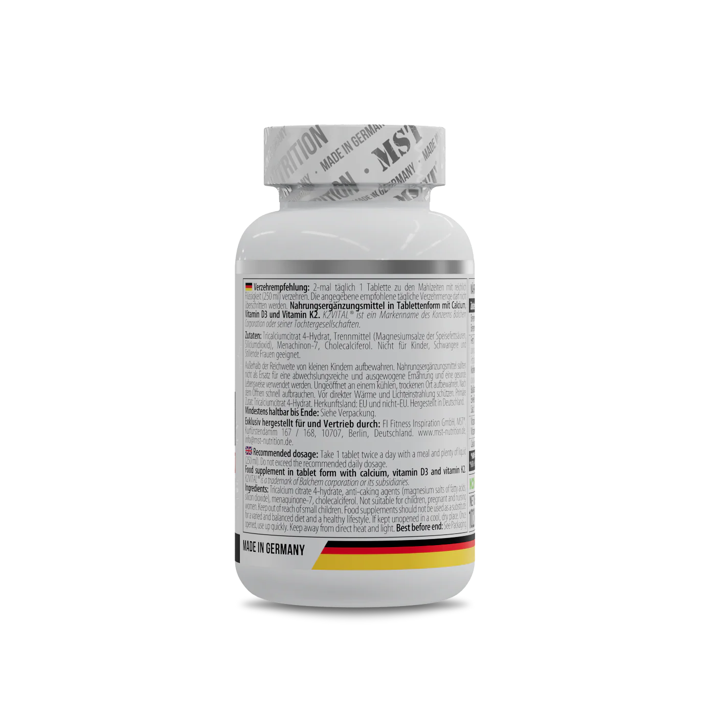 Calcium Citrate D3 K2VITAL® 60 Tab - Image 3