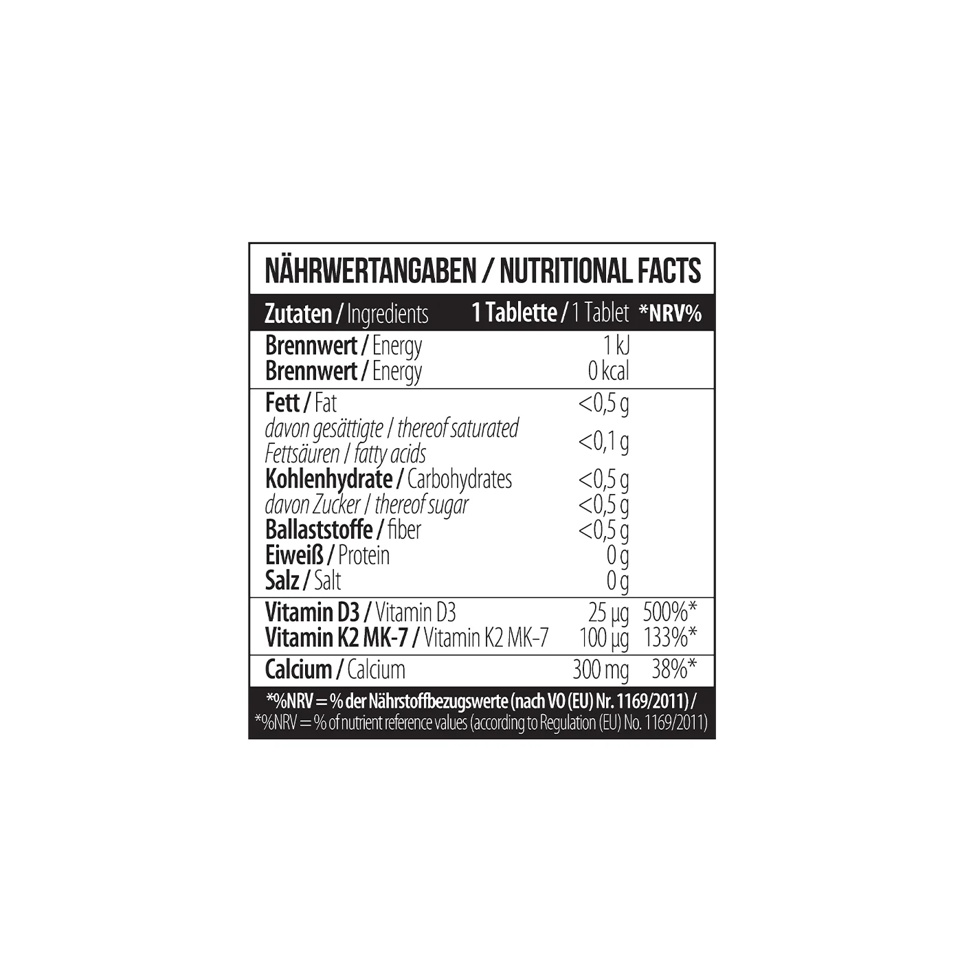 Calcium Citrate D3 K2VITAL® 60 Tab - Image 4