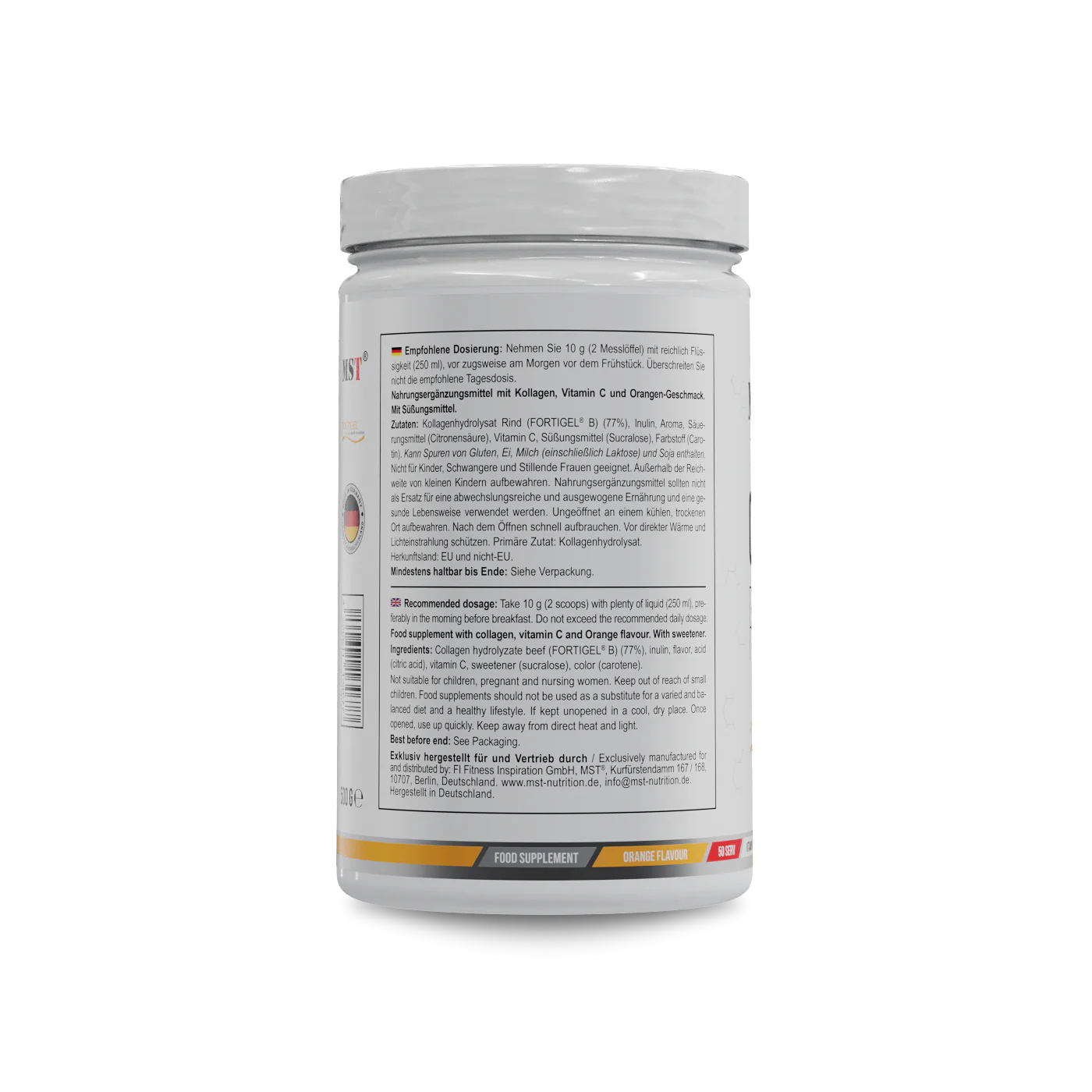 Collagen Peptides Fortigel® 500 g Orange - Image 3