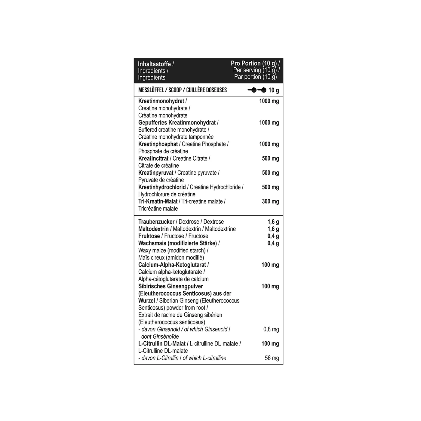 Creatine Kick 1000 g Cherry-cola - Image 4