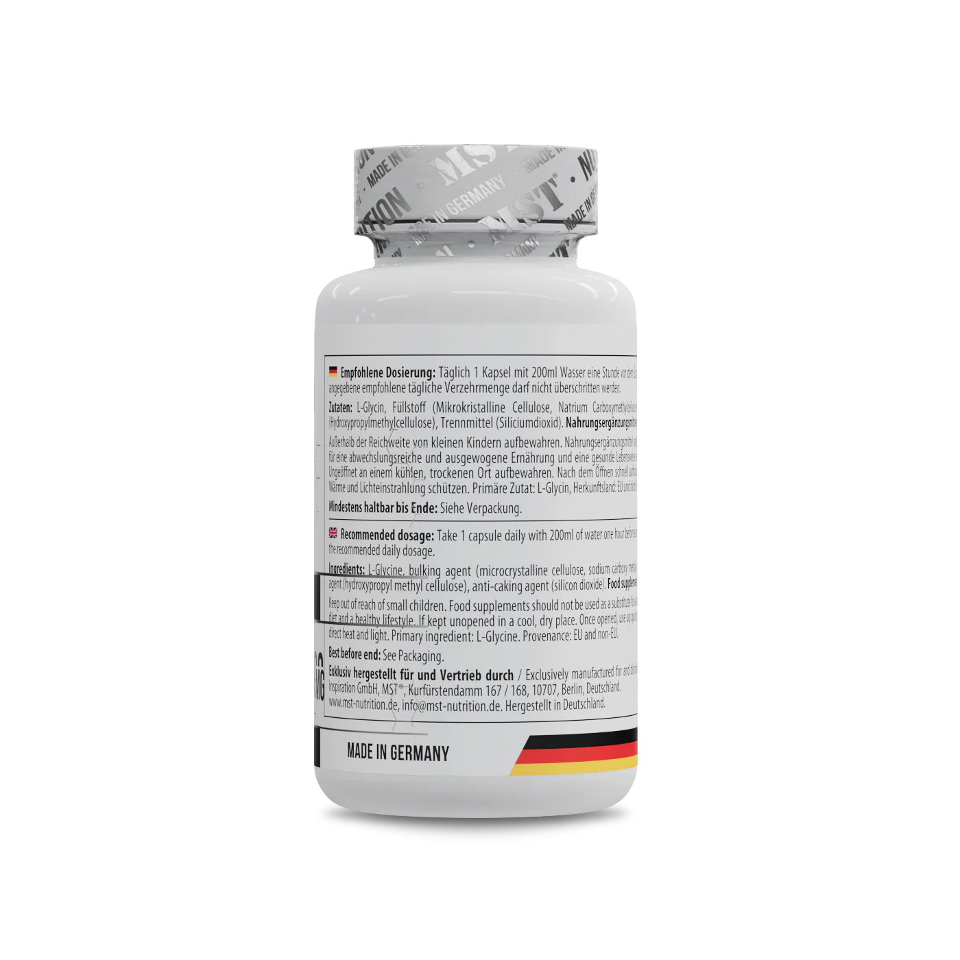 Glycine 1000 mg 60 Kapseln - Image 4