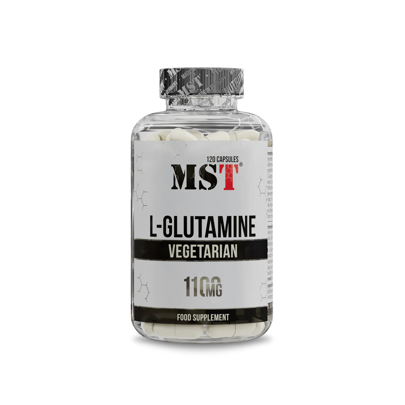 MST Glutamine 1100 mg 120 Kapseln