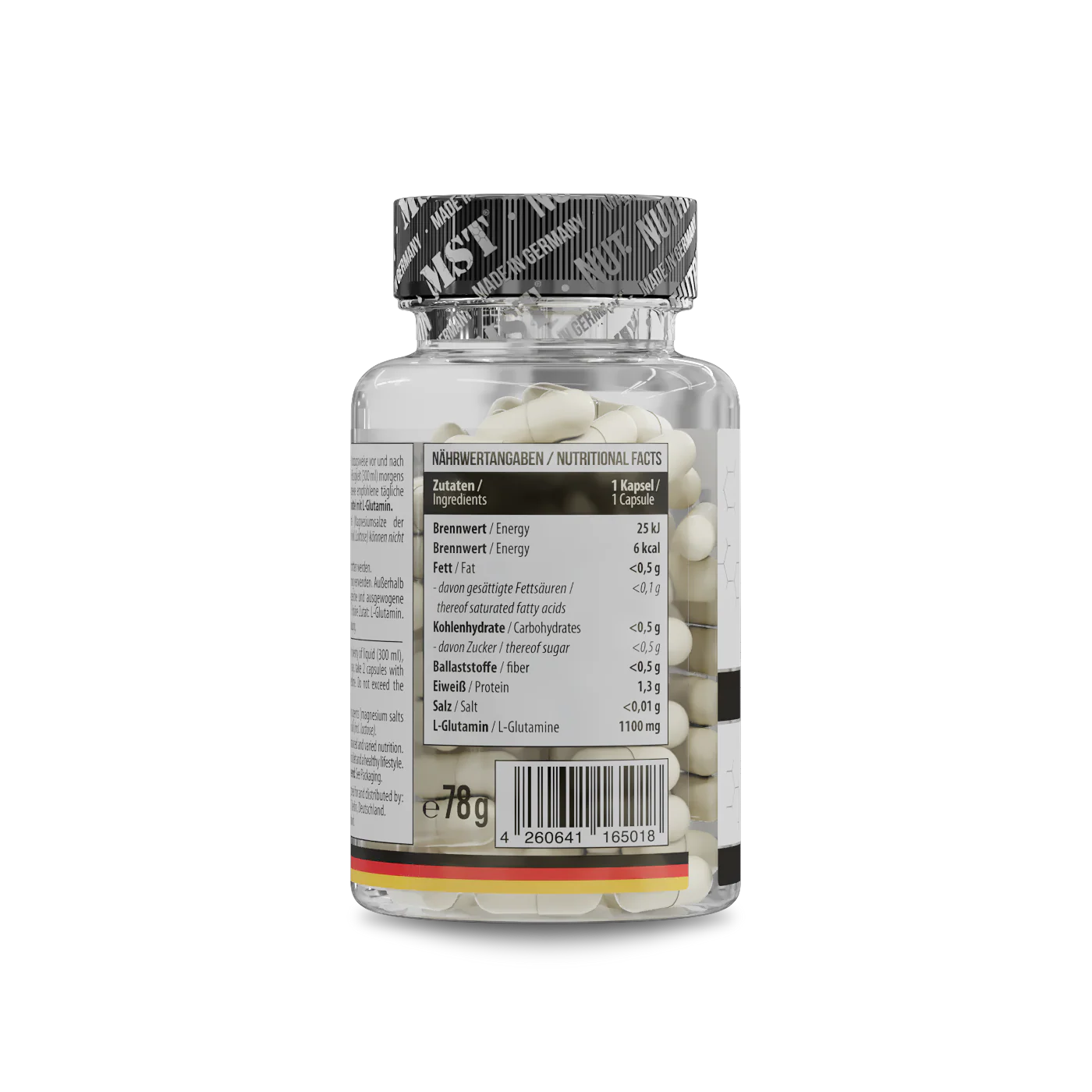 Glutamine 1100 mg 60 Kapseln - Image 2