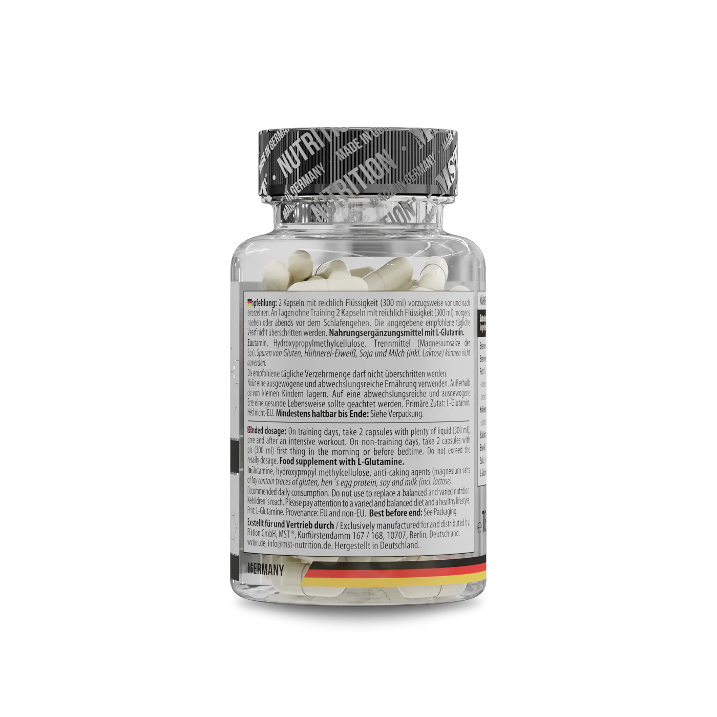 Glutamine 1100 mg 60 Kapseln - Image 3