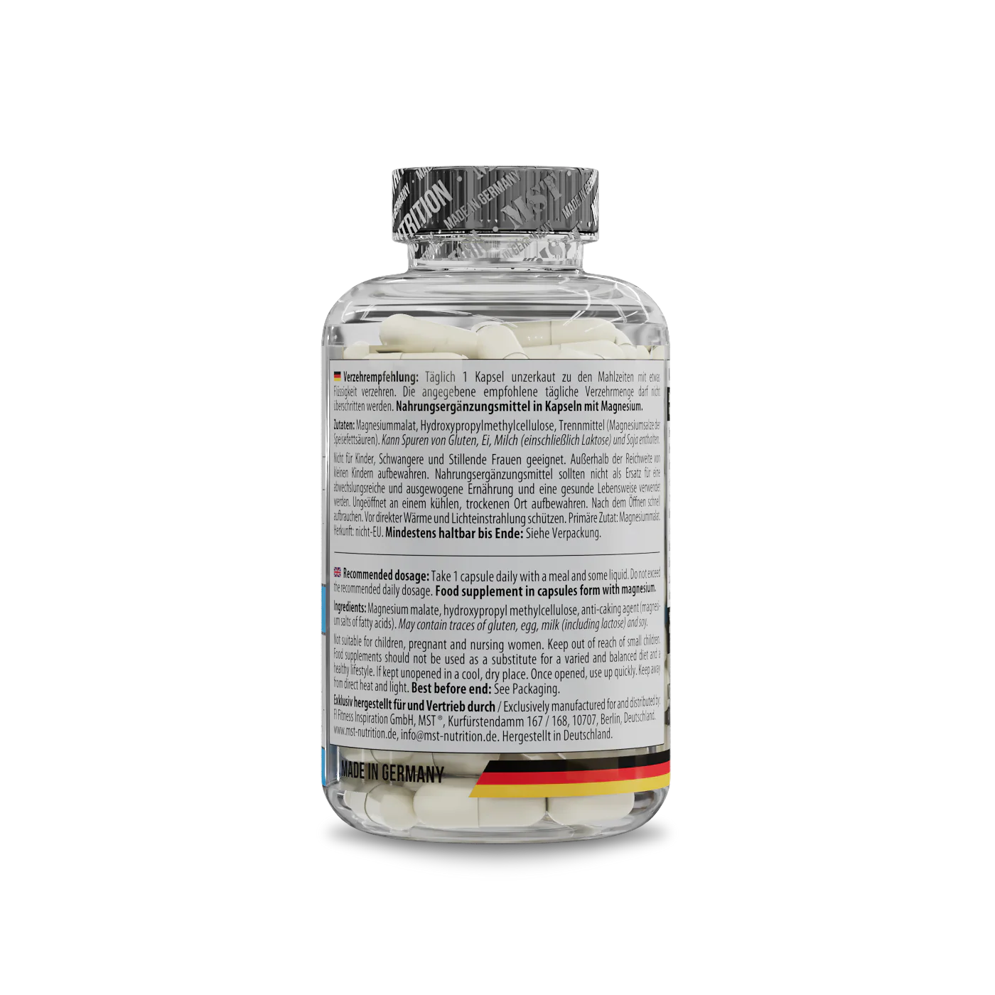 MST Magnesium Malate 120 Kapseln - Image 3