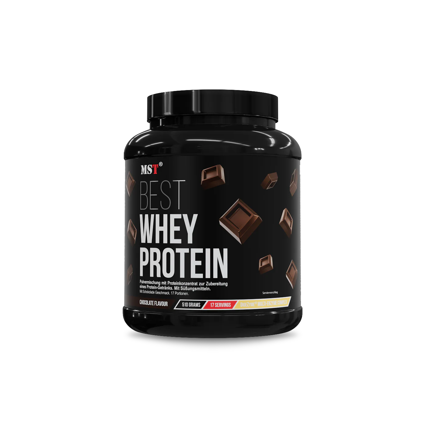 Protein Best Whey + Enzyme 510 g Chocolate - Image 2