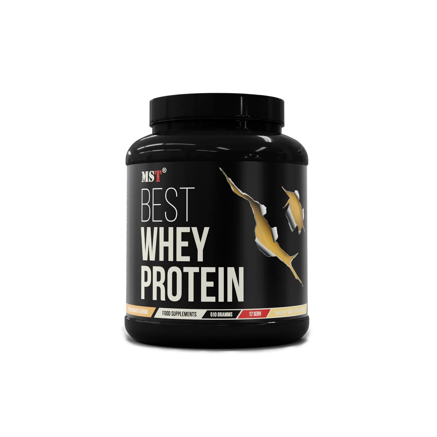 Protein Best Whey + Enzyme 510 g Mango peach