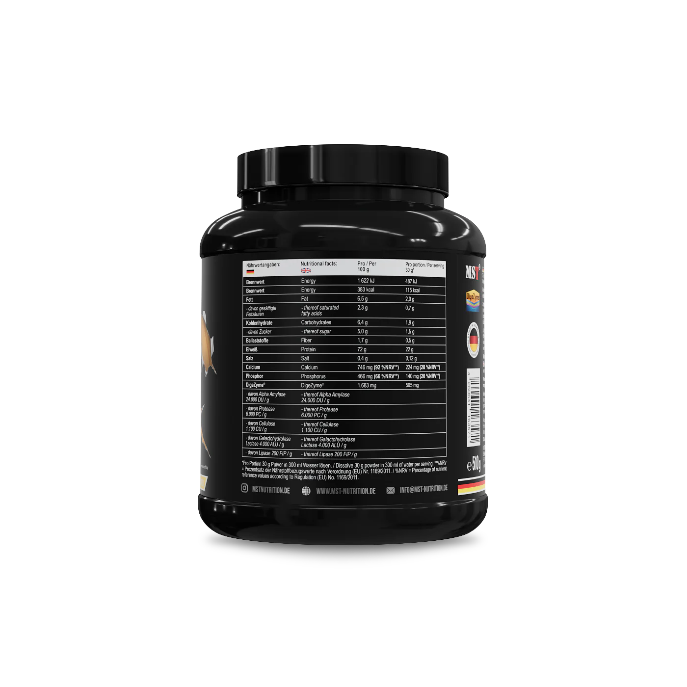 Protein Best Whey + Enzyme 510 g Mango peach - Image 3