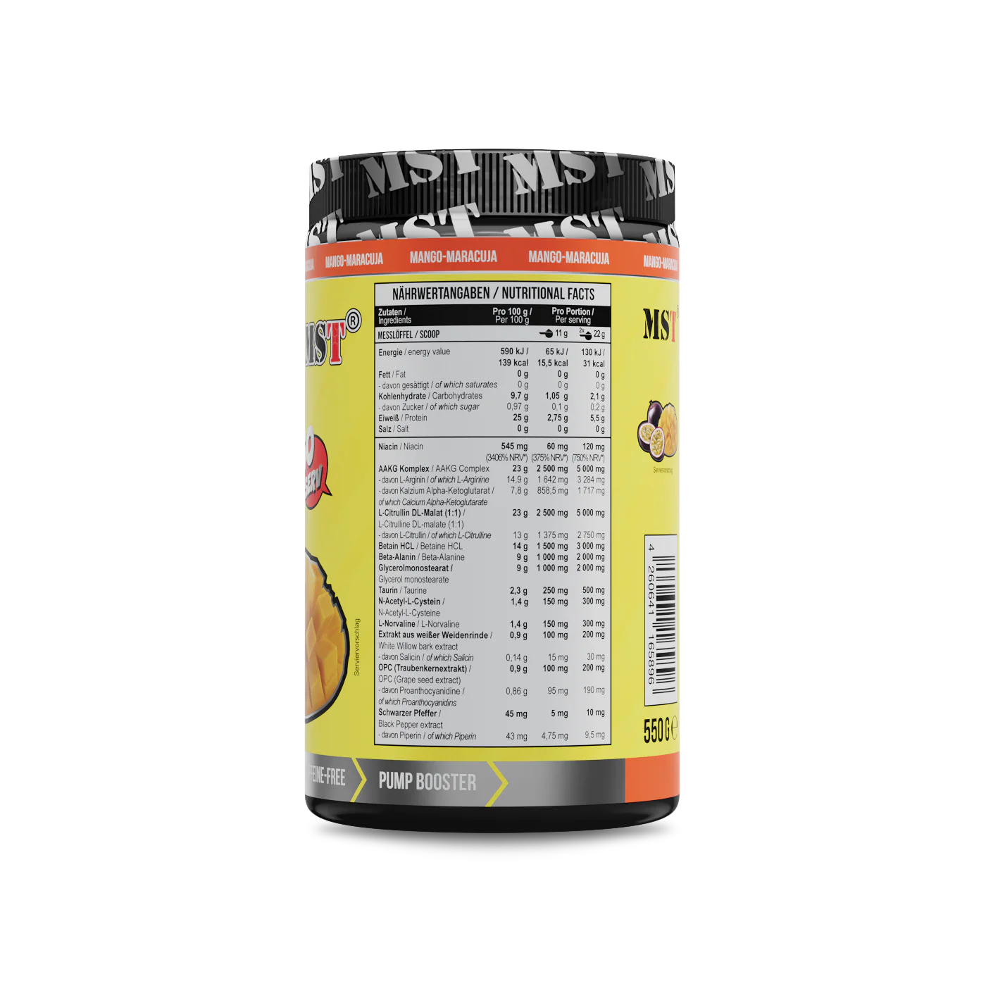 Pump Killer 550 g Mango-maracuja - Image 2