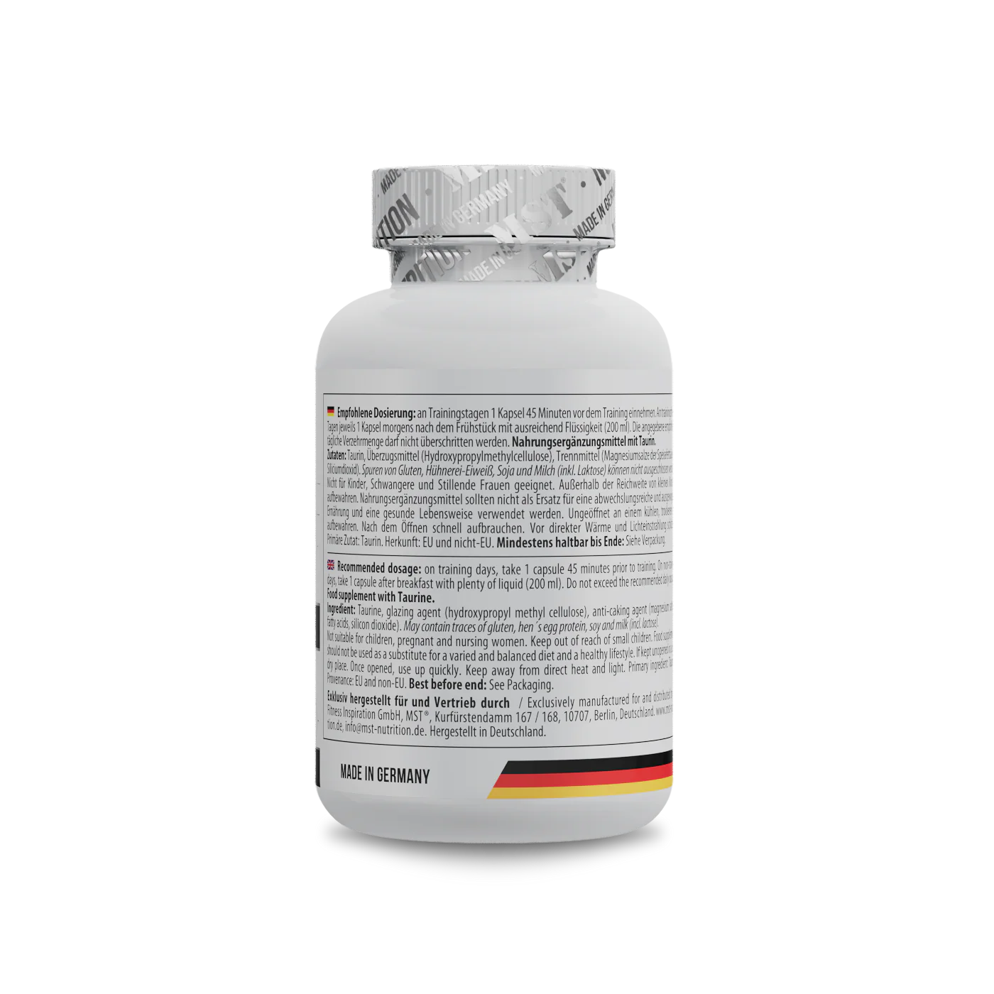 Taurine 120 Capsules - Image 4