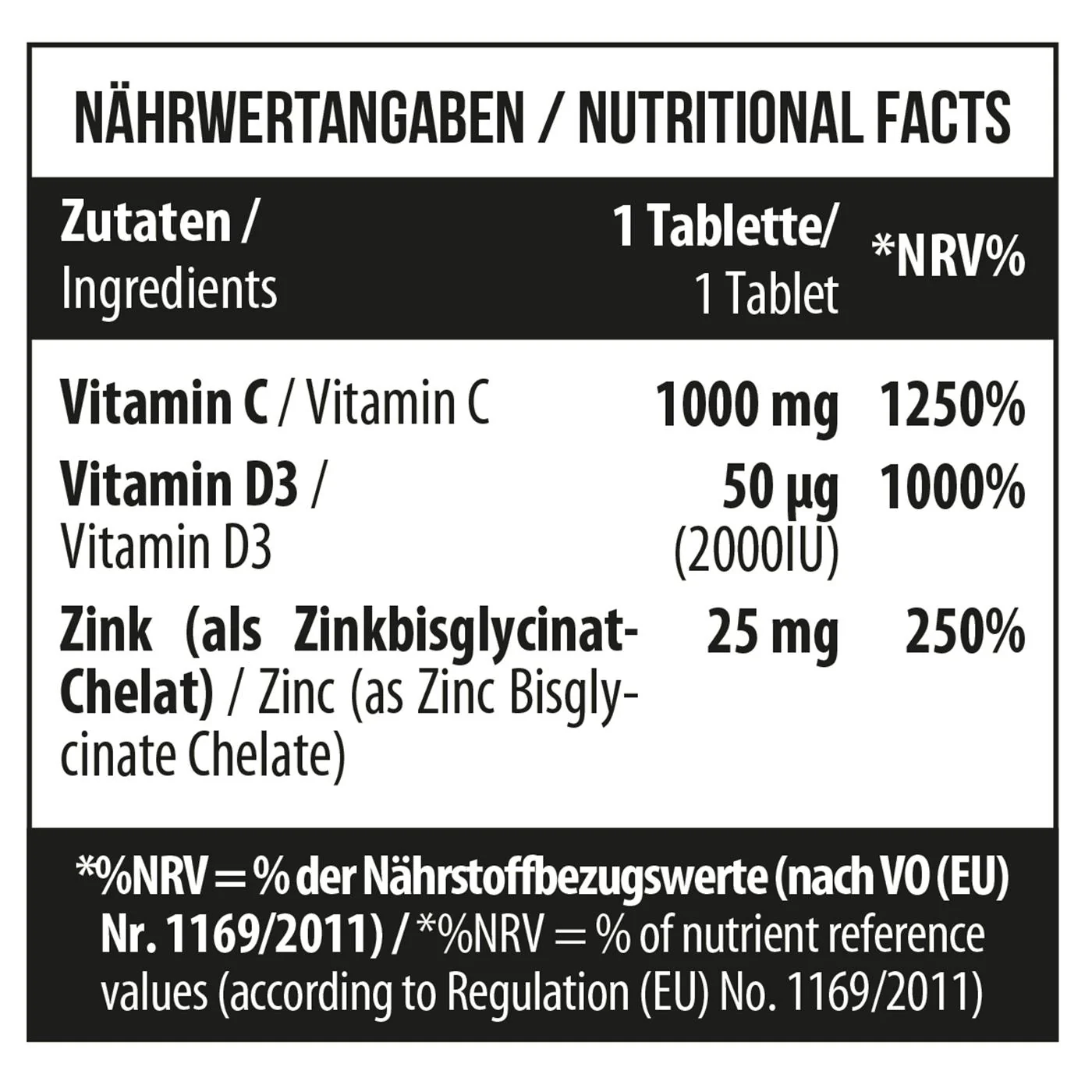 MST Vitamin C 1000 + D3 + Zn 100 pills - Image 3