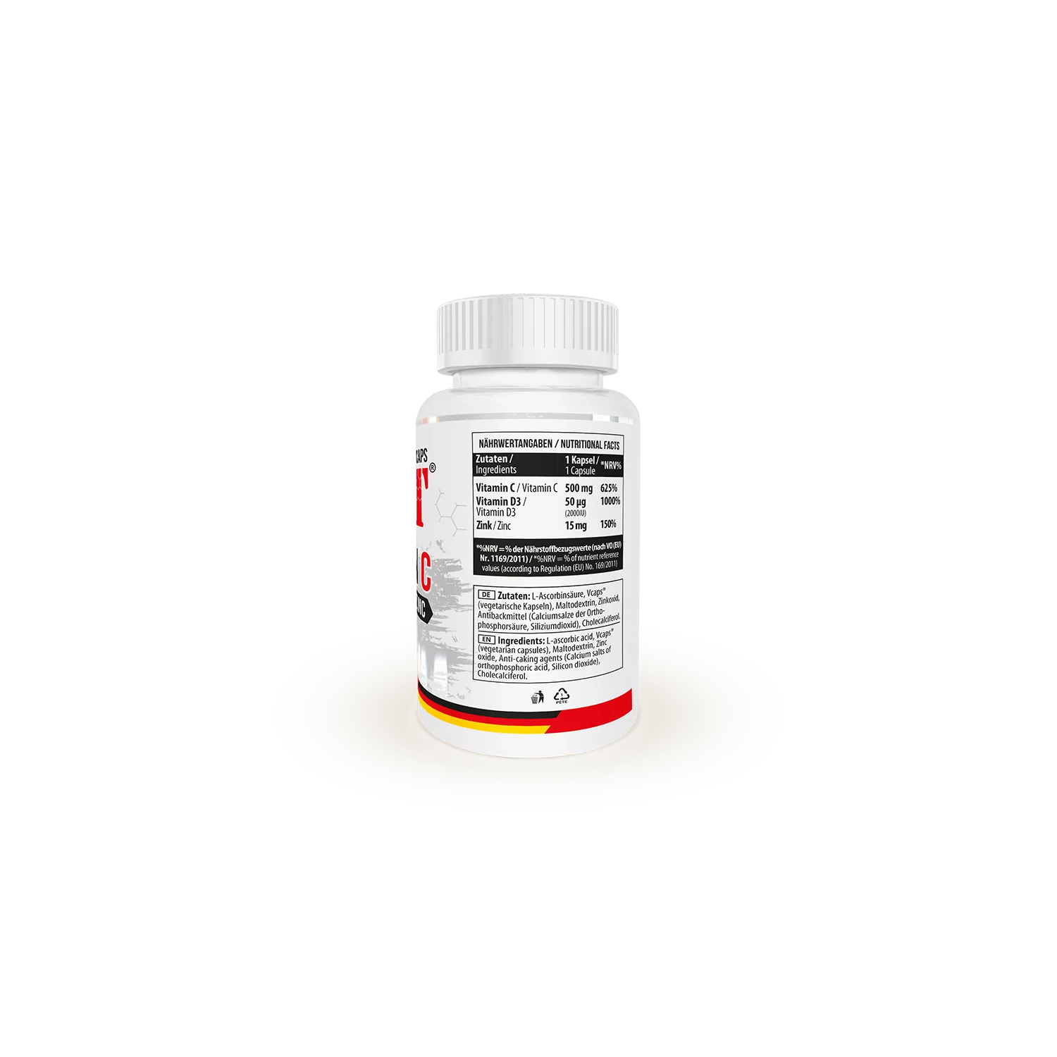 Vitamin C 500 + D3 + Zink 100 Vcaps - Image 3